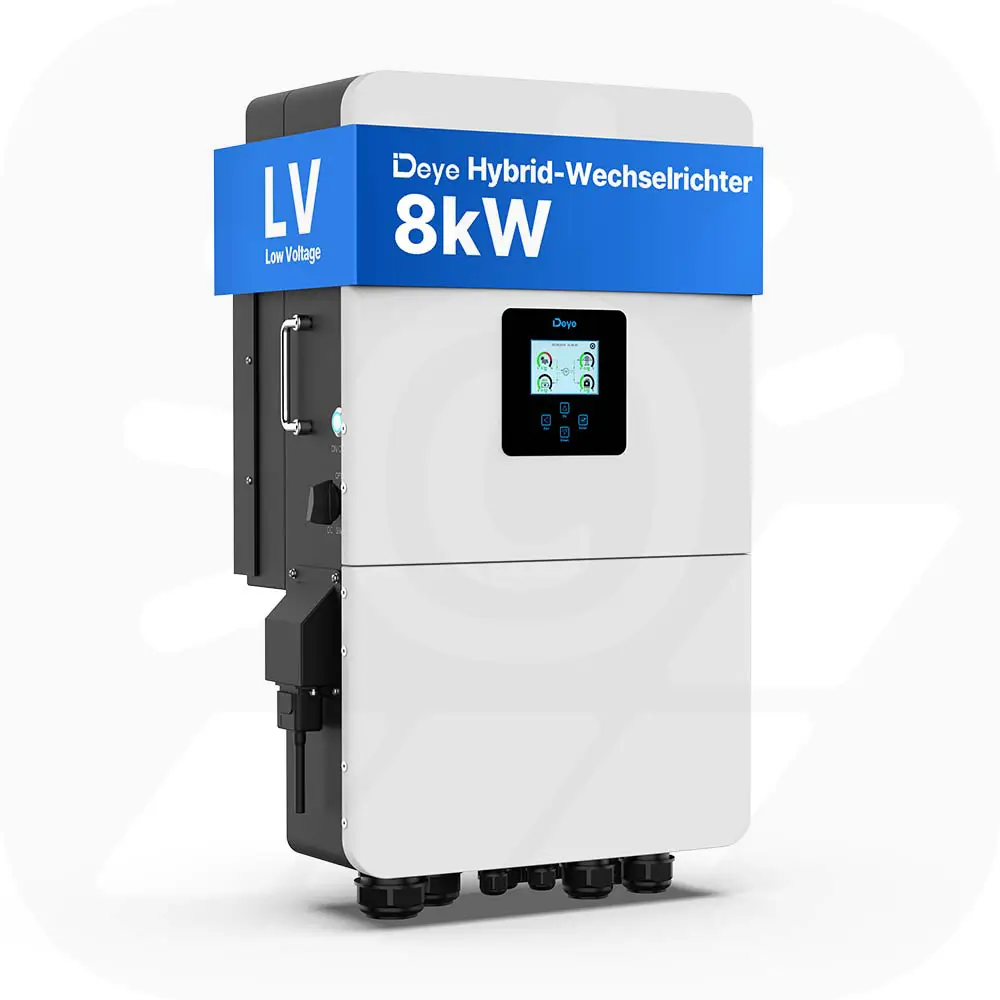 Deye Hybrid Wechselrichter | 8kW | LowVoltage | SUN-8K-SG05LP3-EU-SM2 | dreiphasig Wechselrichter-Leistung: 8kW Deye Hybrid Wechselrichter | 8kW | LowVoltage | SUN-8K-SG05LP3-EU-SM2 | dreiphasig Wechselrichter-Leistung: 8kW