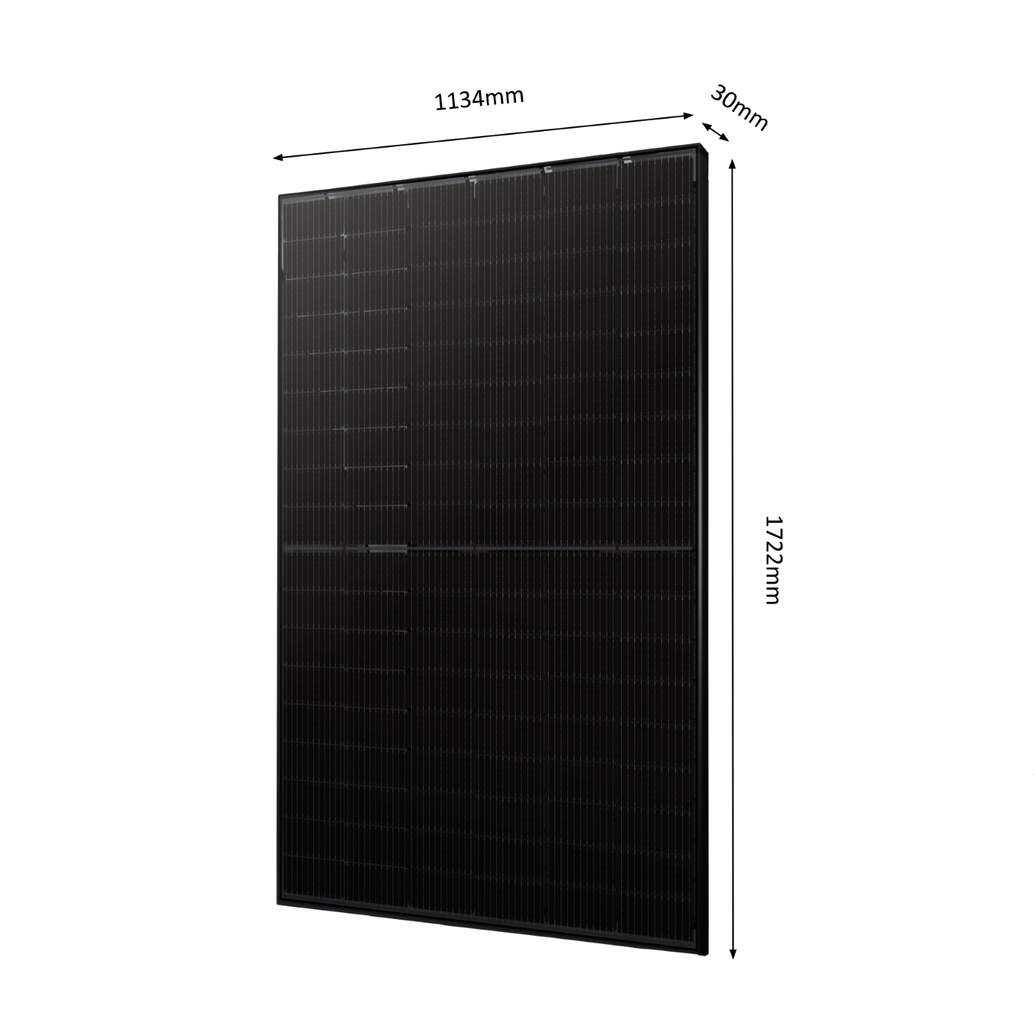Balkonkraftwerk 600W/820Wp + 10m Schutzkontaktstecker - Mini-PV-Anlage