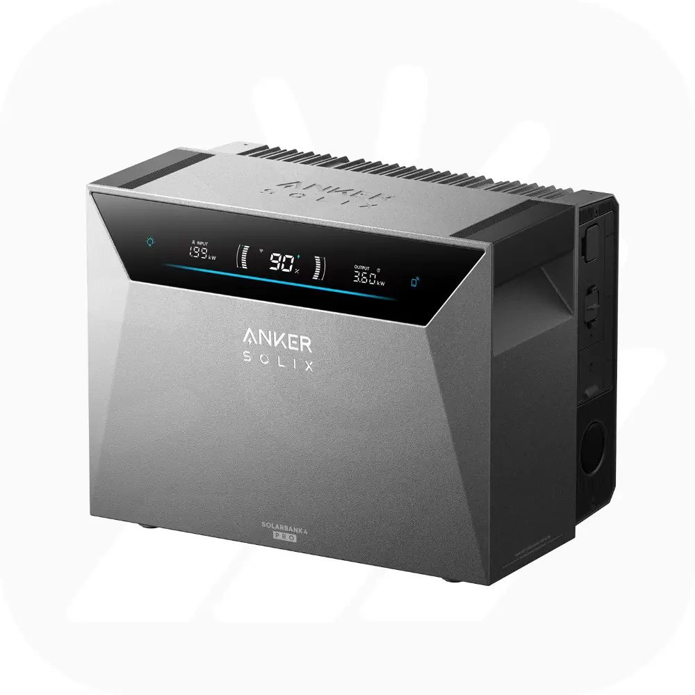 Anker SOLIX Solarbank 4 E5000 Pro - Balkonkraftwerkspeicher Anker SOLIX Solarbank 4 E5000 Pro - Balkonkraftwerkspeicher