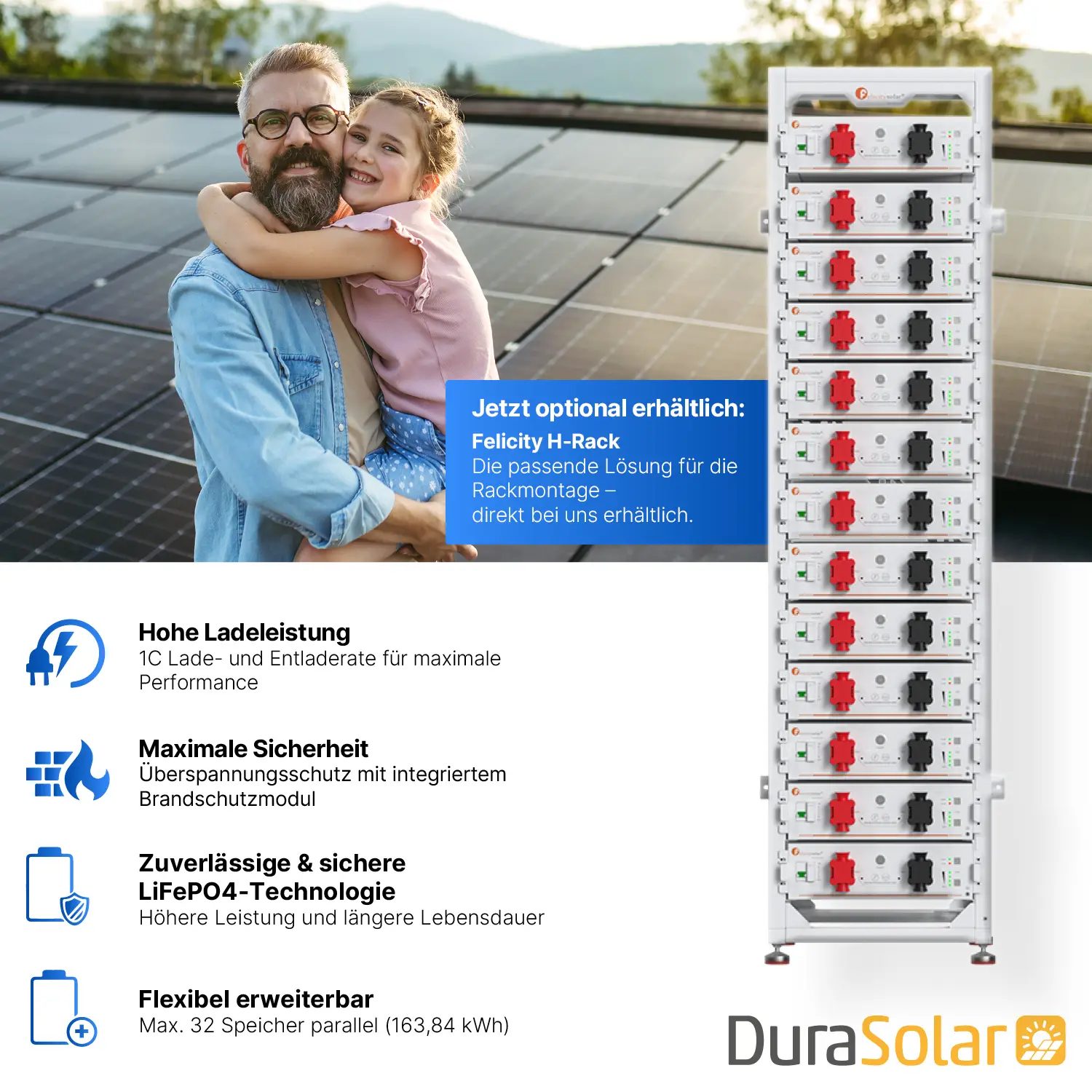 Felicity FLA48100UG1 - Niedervolt Speicher 5,12kWh 