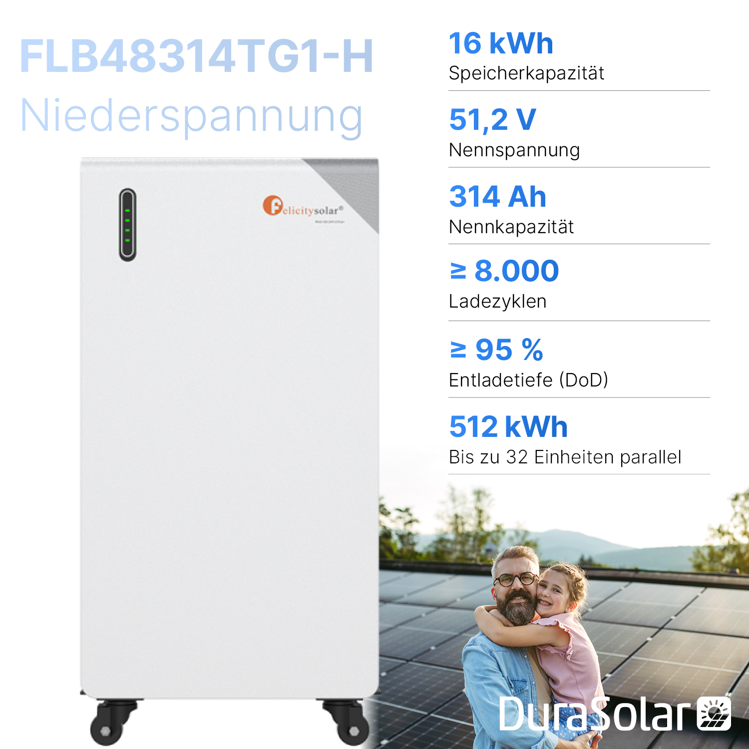 Felicity FLB48314TG1-H 16kWh 