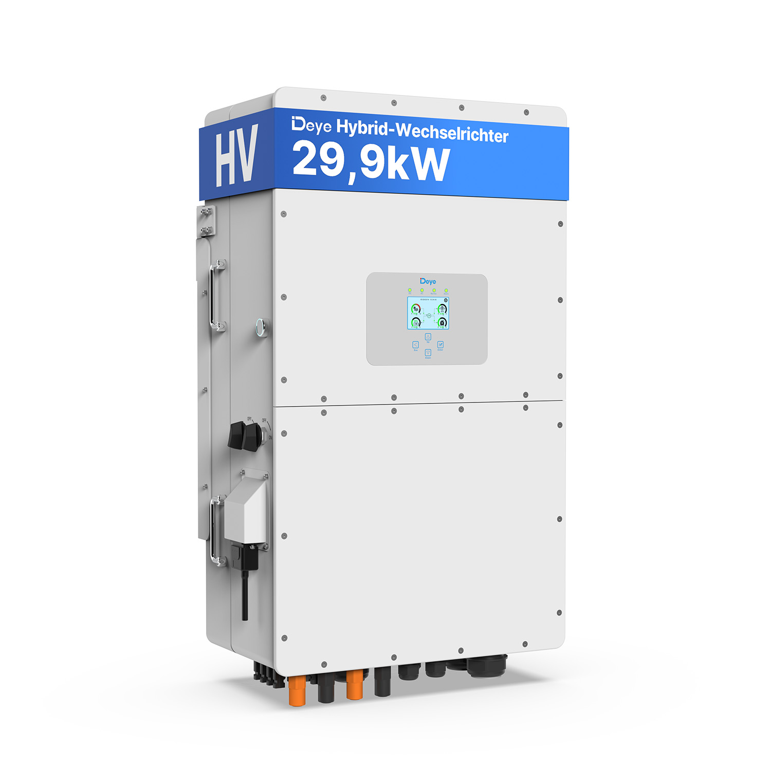 Deye SUN- 29,9kW - SG02HP3-EU-AM3 - Dreiphasig - 2MPPT - Hybrid-Wechselrichter - Hochspannungsserie