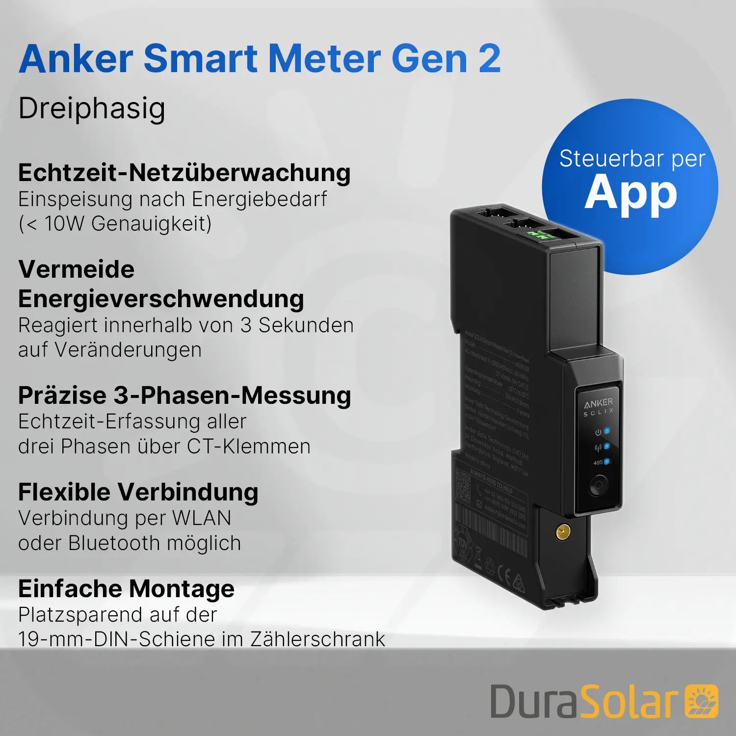 4000Wp Mini-PV-Anlage mit Anker SOLIX Solarbank 4 E5000 Pro - 5kWh - 8x500Wp 