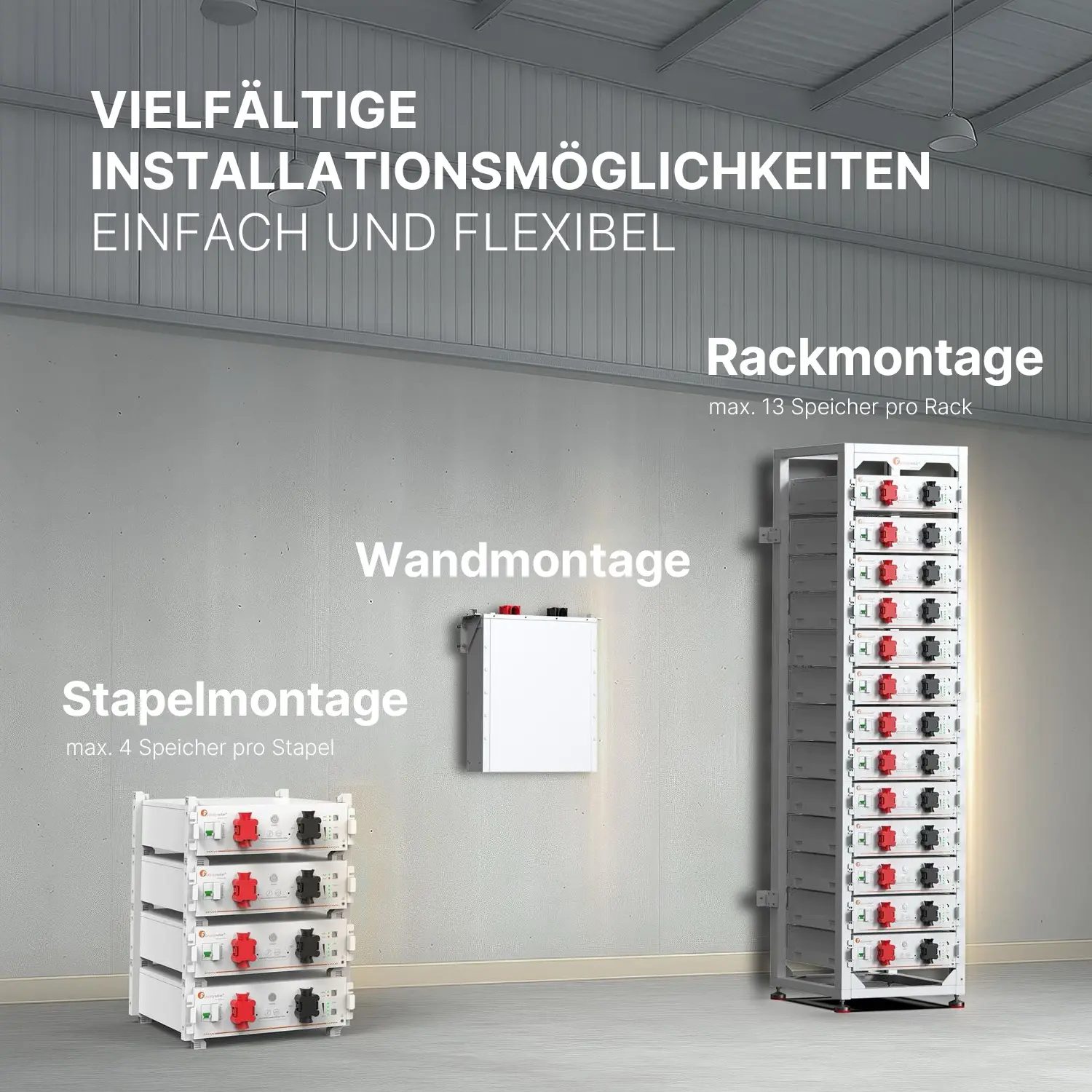 Felicity FLA48100UG1 - Niedervolt Speicher 5,12kWh Felicity FLA48100UG1 - Niedervolt Speicher 5,12kWh