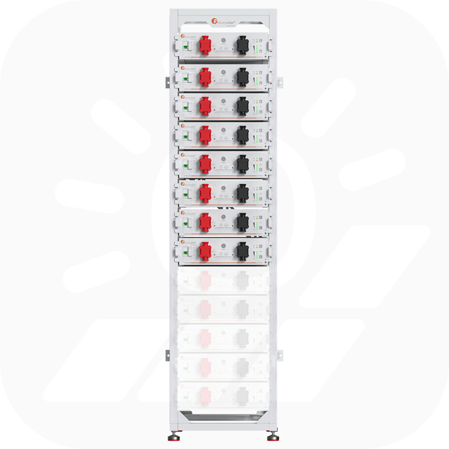 Felicity FLA48100UG1 Set – 40,96 kWh – Niedervolt Speicher inkl. Rack