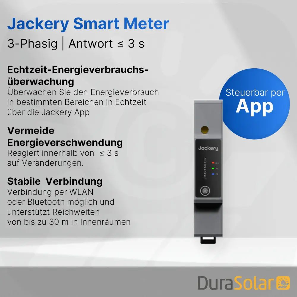 1000Wp Balkonkraftwerk mit Jackery SolarVault 3 Pro Max - 12,5kWh - 2x500Wp 