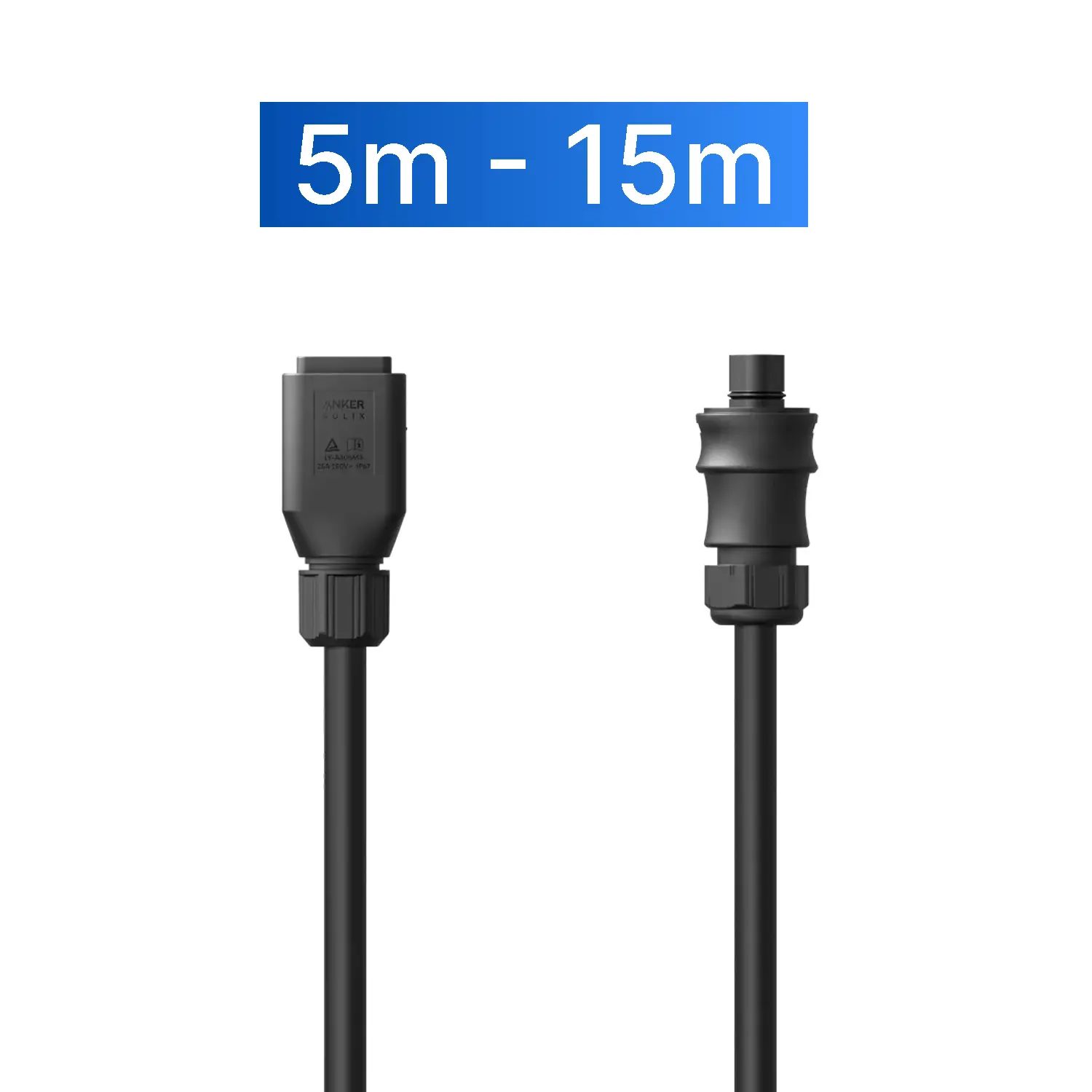 Anker SOLIX AC-Kabel mit Wieland-Stecker