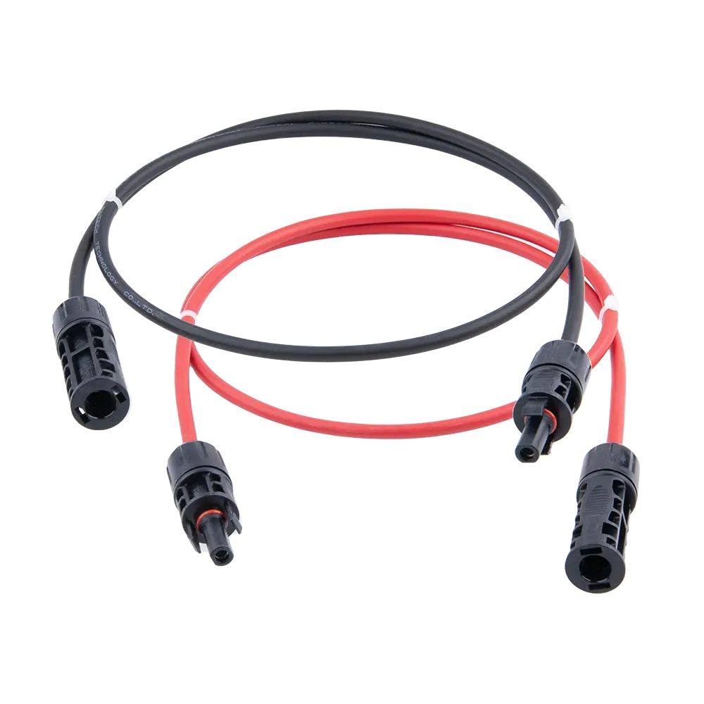 Solarkabel Verlängerung mit MC4-Stecker 4mm² Kabel für PV Anlagen Verkabelung