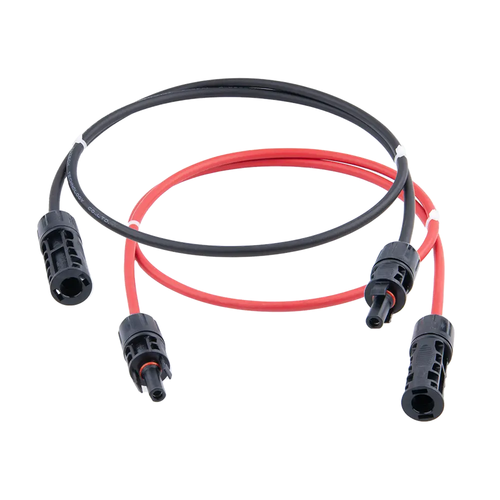 Solarkabel Verlängerung mit MC4-Stecker - 4mm² - 1m Kabel für PV Anlagen Verkabelung Anschluss-Kabellänge: 1m Solarkabel Verlängerung mit MC4-Stecker - 4mm² - 1m Kabel für PV Anlagen Verkabelung Anschluss-Kabellänge: 1m