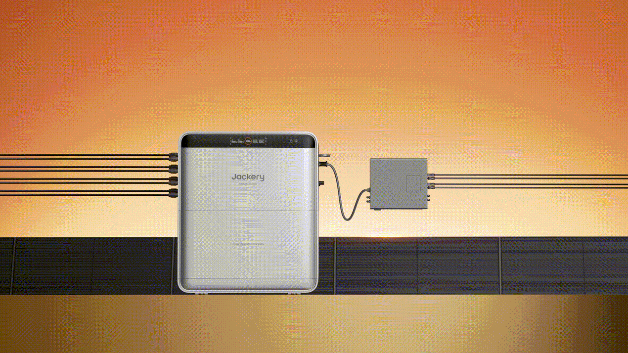 Jackery SolarVault 3 Pro Balkonkraftwerk Animation