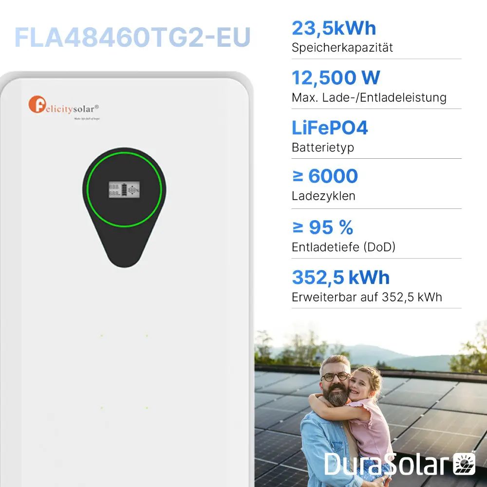Felicity – 23,5 kWh – FLA48460TG2-EU – LiFePO4 Batteriespeicher Felicity – 23,5 kWh – FLA48460TG2-EU – LiFePO4 Batteriespeicher