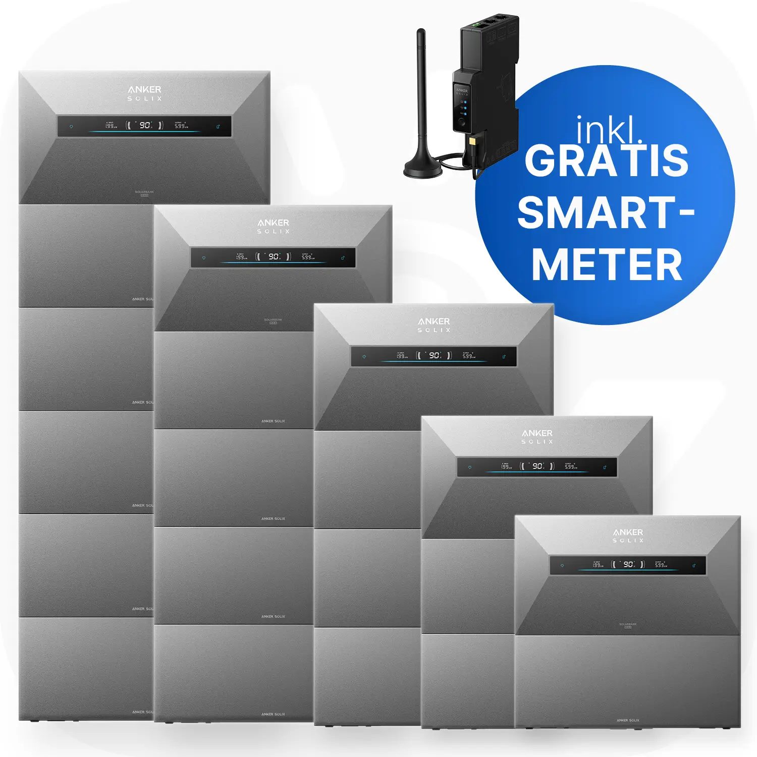 Anker SOLIX Solarbank Max AC - 7kWh - All-in-One - Plug&Play Heimspeicher für Solarnachrüstung Anker SOLIX Solarbank Max AC - 7kWh - All-in-One - Plug&Play Heimspeicher für Solarnachrüstung