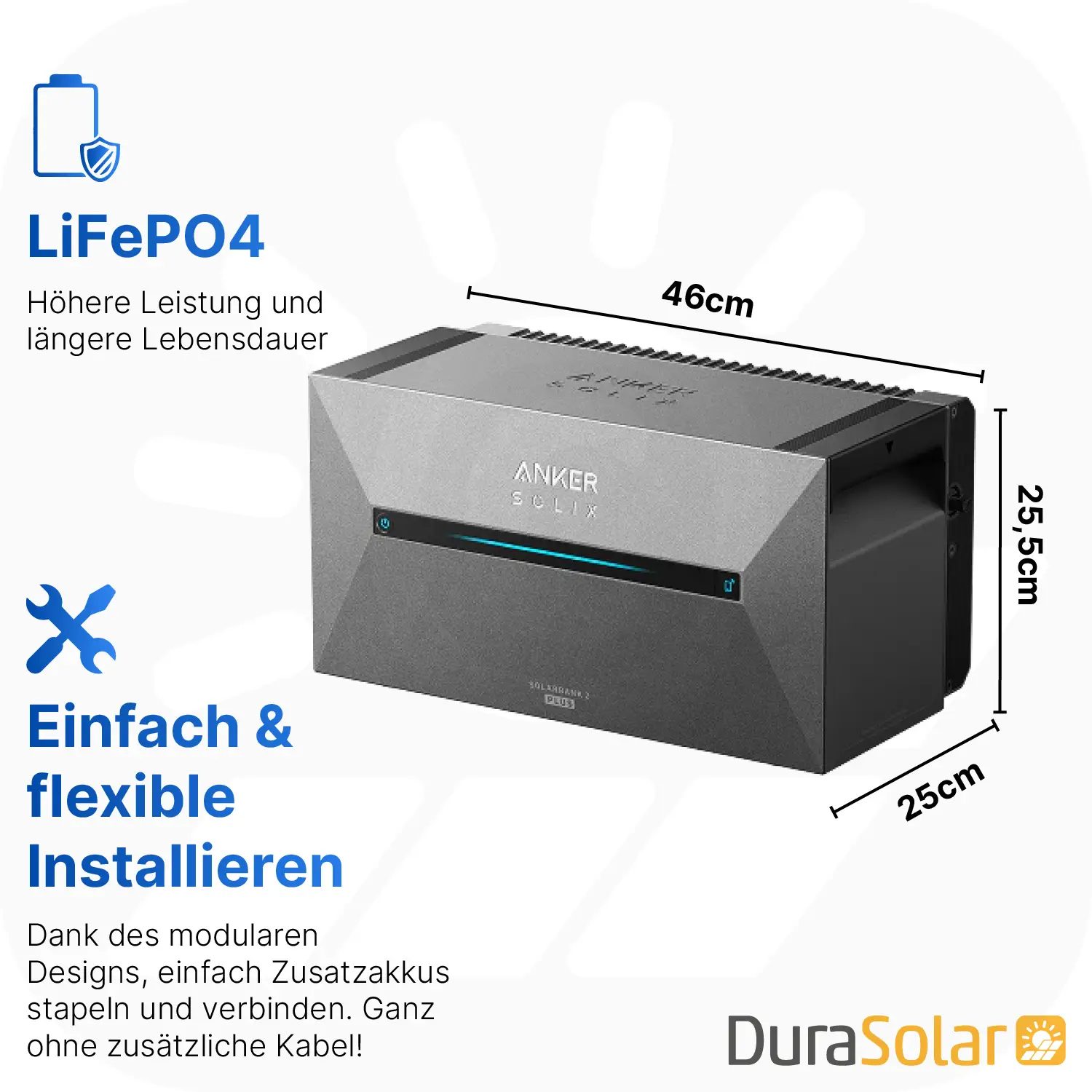 Anker SOLIX Solarbank 2 - E1600 Pro Set - Balkonkraftwerk-Speicher