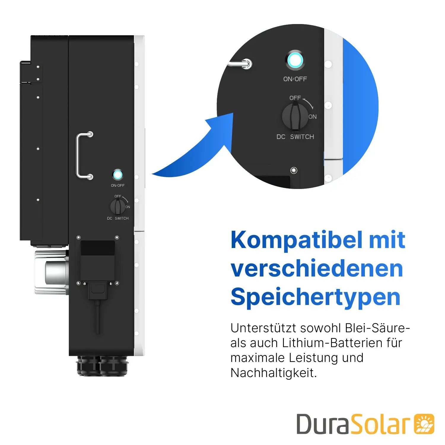 Deye SUN-15K-SG05LP3-EU-SM2 |dreiphasig | Hybrid Wechselrichter | LV 