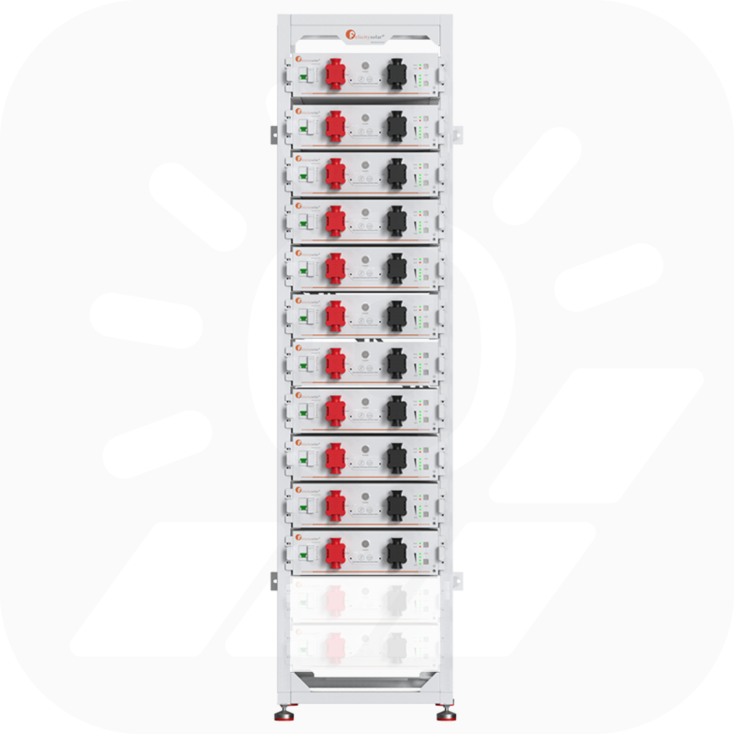 Felicity FLA48100UG1 Set – 56,32 kWh – Niedervolt Speicher inkl. Rack Felicity FLA48100UG1 Set – 56,32 kWh – Niedervolt Speicher inkl. Rack