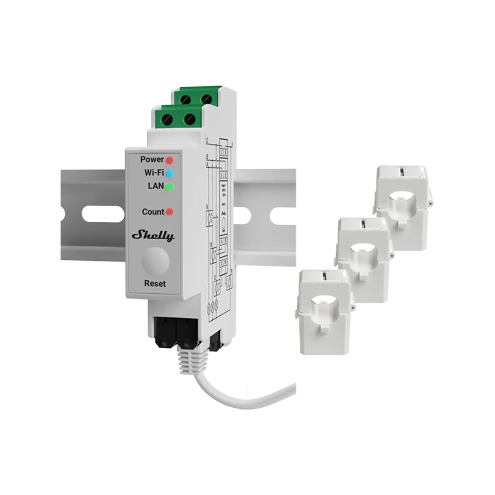 Marstek Venus E 3.0 – 5,12 kWh – mit Shelly Pro 3EM - SmartMeter – AC - Solarstromspeicher & Plug-in-Batteriesystem für Photovoltaik