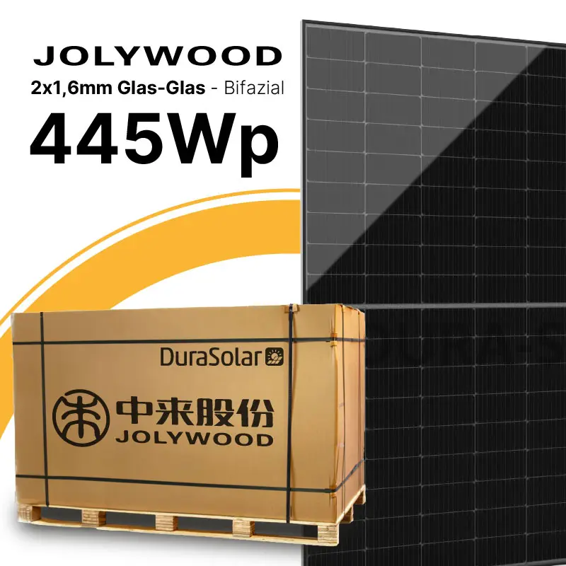 36x Jolywood JW-HD108N-445W-FB - PV Modul 