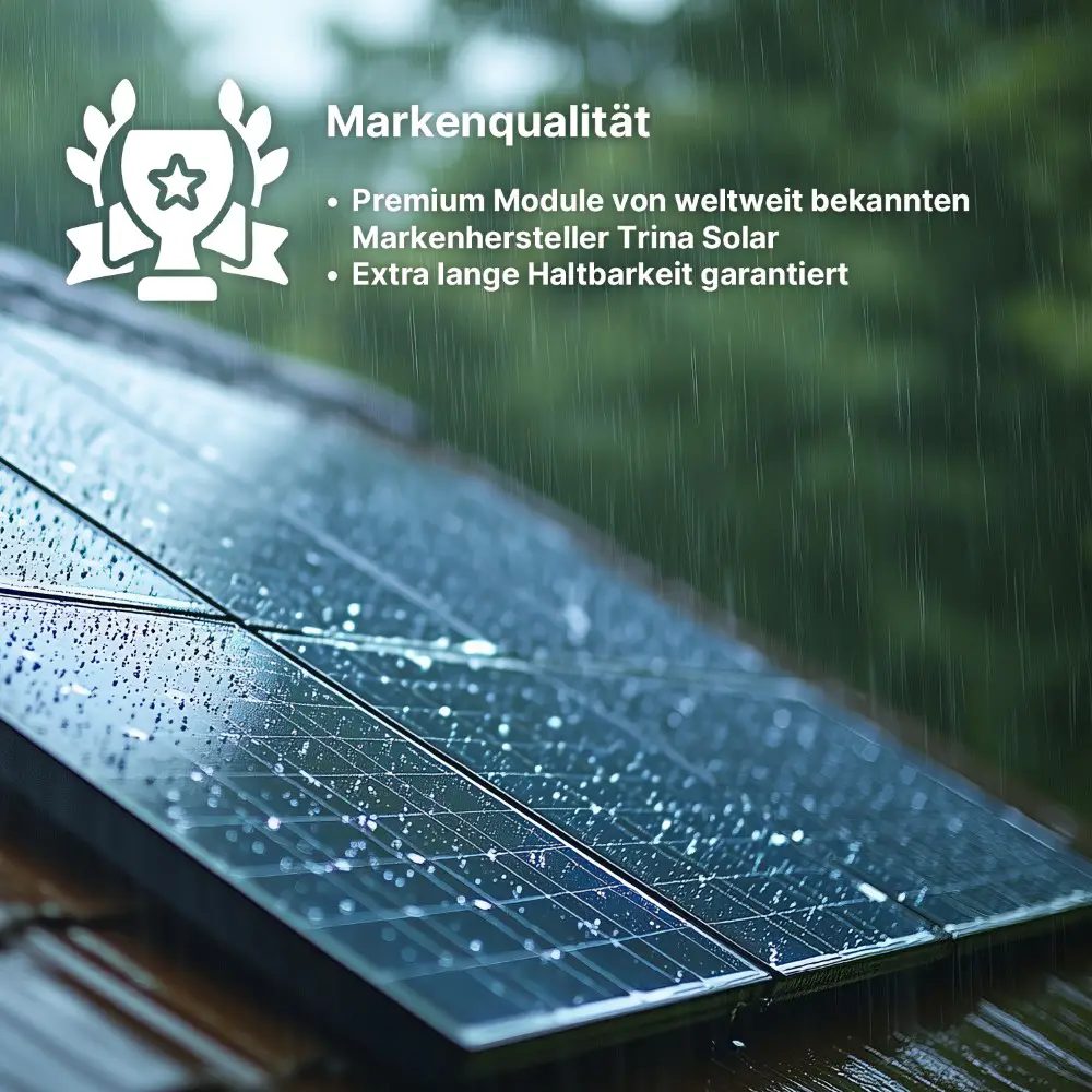 Balkonkraftwerk 800W/1800Wp + 5m Kabel - Mini-PV-Anlage Balkonkraftwerk 800W/1800Wp + 5m Kabel - Mini-PV-Anlage