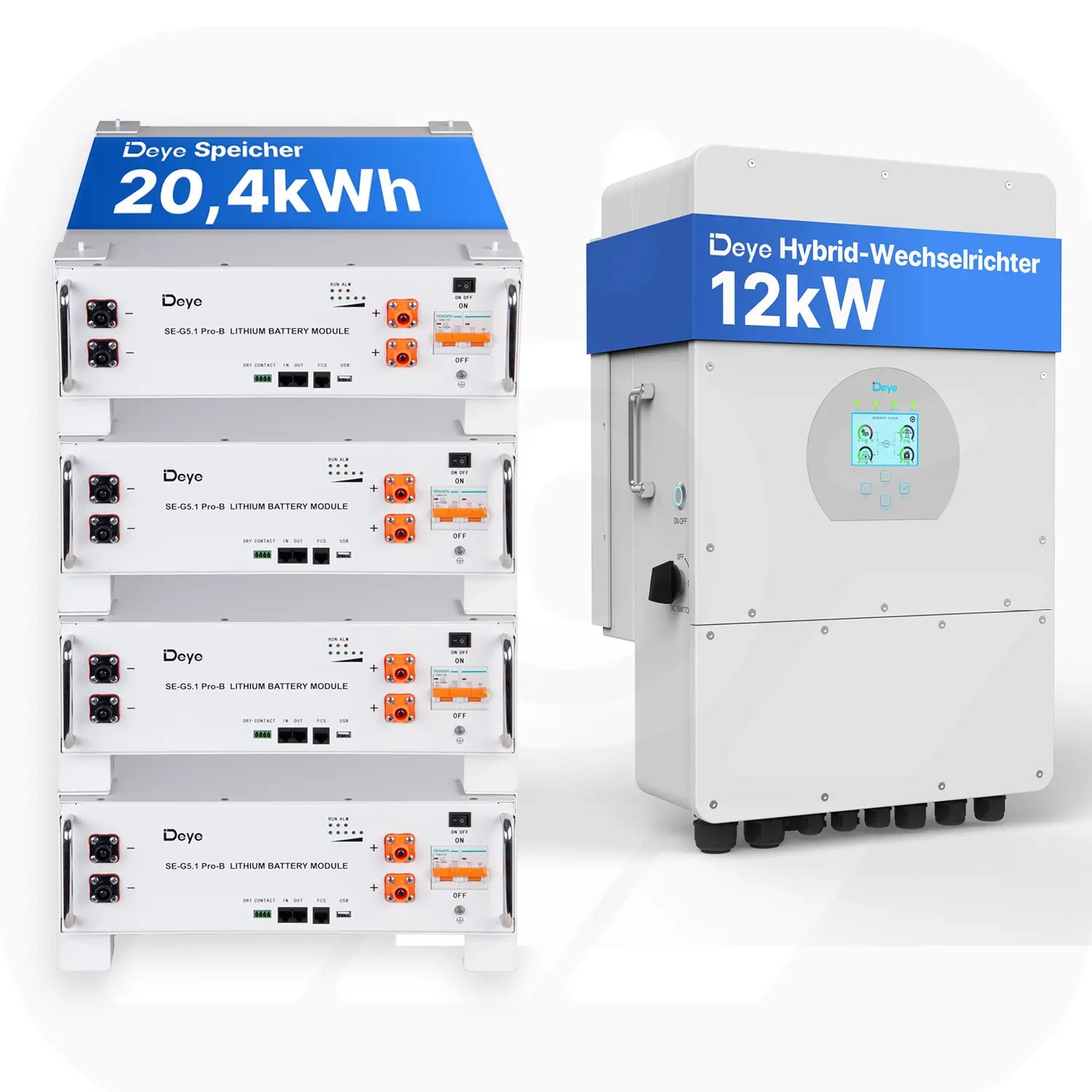 Hybridwechselrichter & ESS SE-G5.1 pro B - Energiespeicher - Set Hybridwechselrichter & ESS SE-G5.1 pro B - Energiespeicher - Set