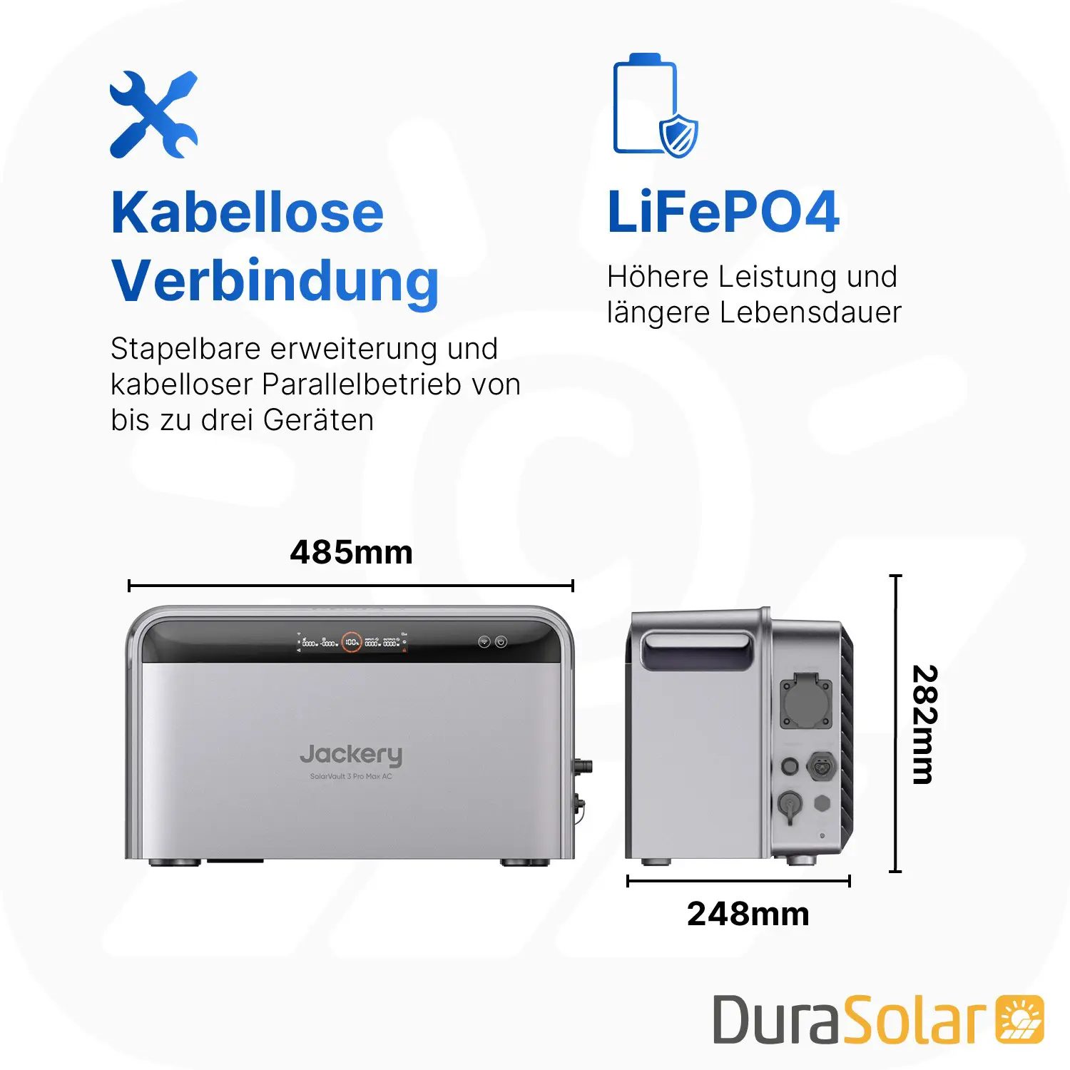 Jackery SolarVault 3 Pro Max AC Set - 7,5kWh 