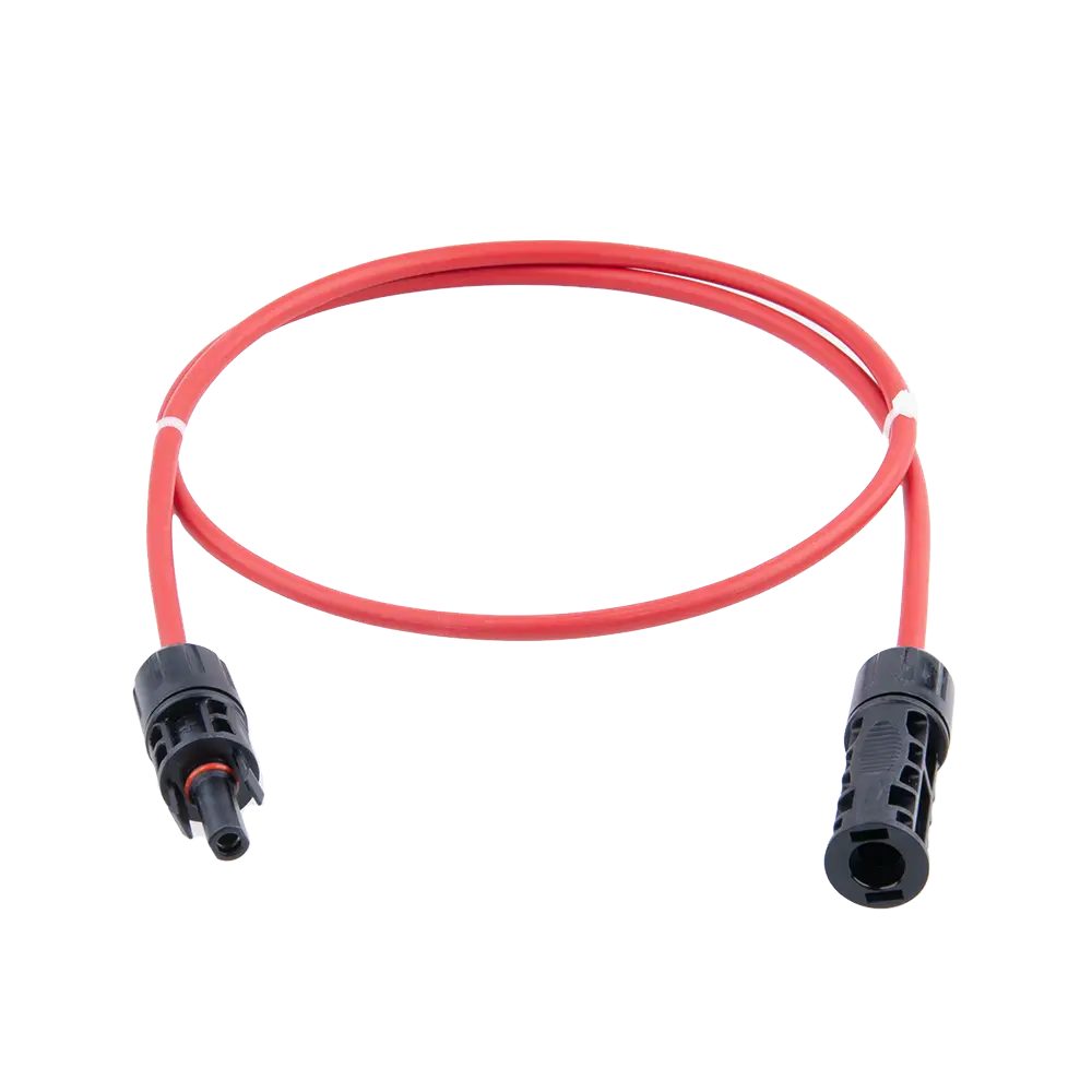 Solarkabel Verlängerung mit MC4-Stecker - 4mm² - 2m Kabel für PV Anlagen Verkabelung Solarkabel Verlängerung mit MC4-Stecker - 4mm² - 2m Kabel für PV Anlagen Verkabelung