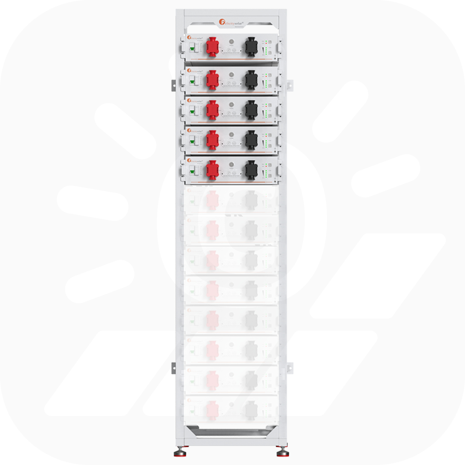 Felicity FLA48100UG1 Set – 25,6 kWh – Niedervolt Speicher inkl. Rack