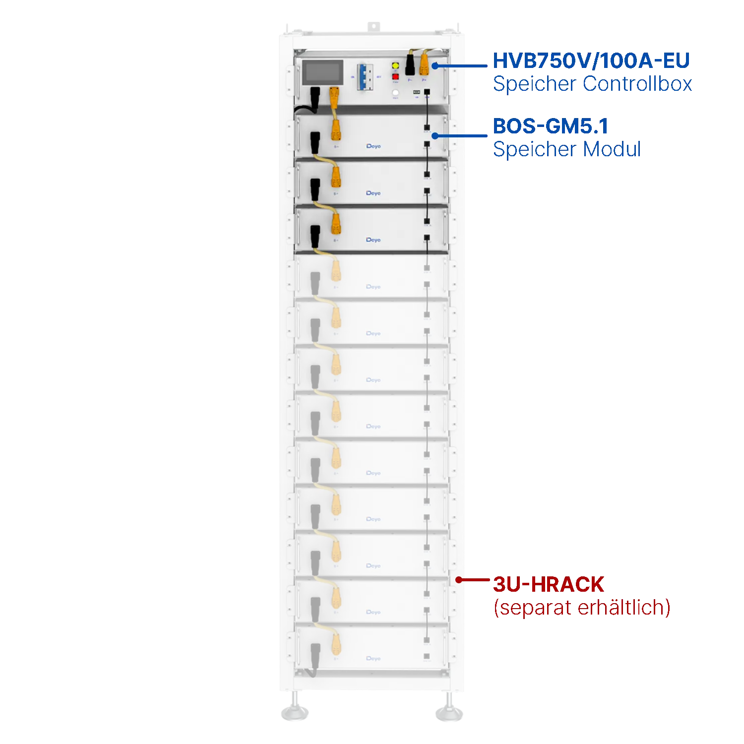 Deye BOS-G Speicher System SET