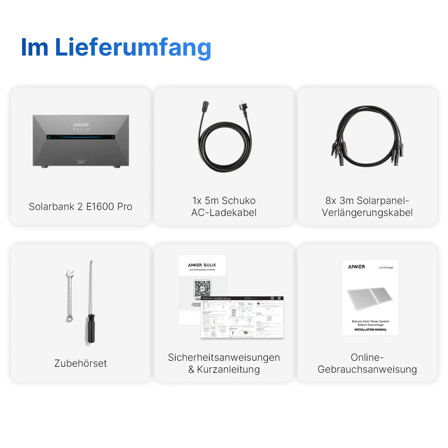 Anker SOLIX Solarbank 2 - E1600 Pro - Balkonkraftwerkspeicher