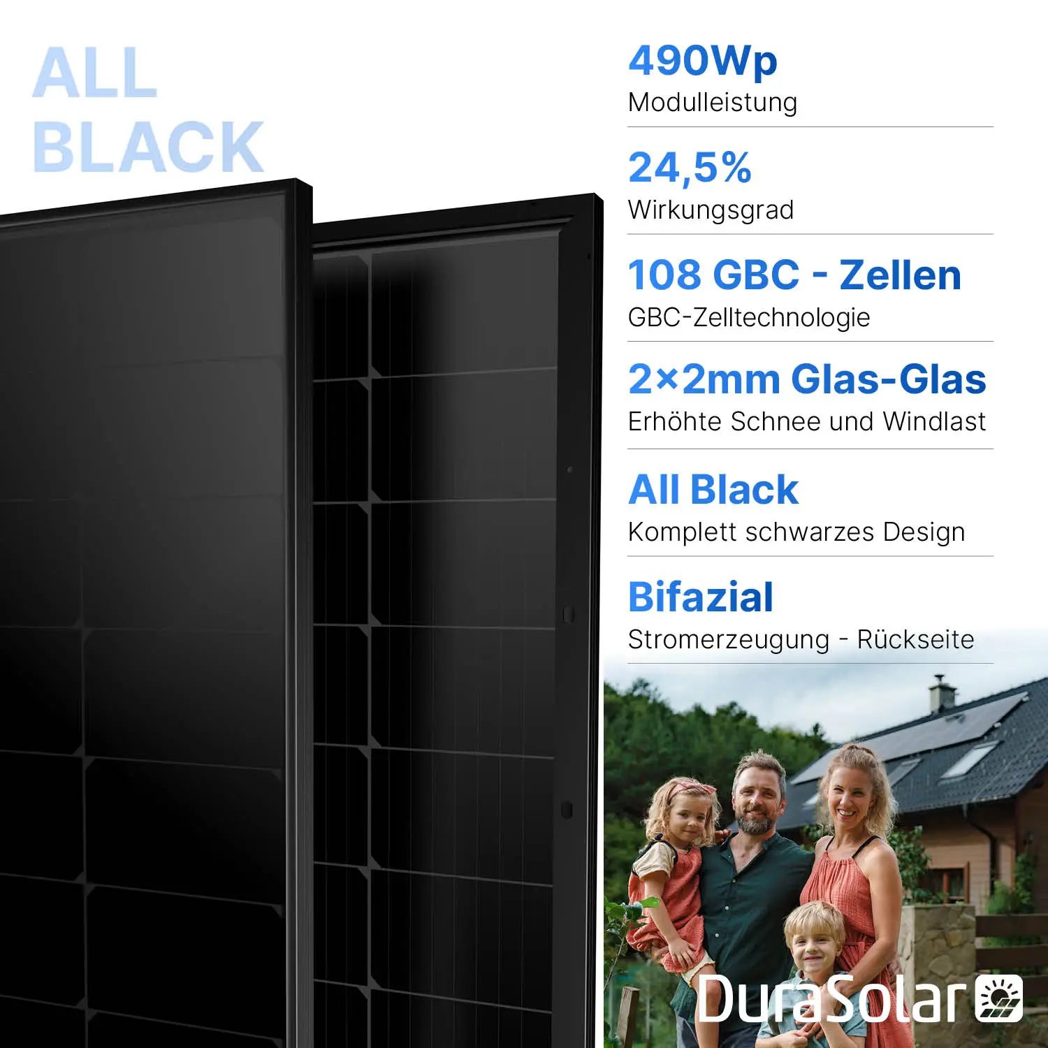 Gokin GK-3-54HGDb 490W | Back Contact Full Black PV-Modul | Glas-Glas Bifazial Solarmodul | Palettenpreis (37 Stk.) Gokin GK-3-54HGDb 490W | Back Contact Full Black PV-Modul | Glas-Glas Bifazial Solarmodul | Palettenpreis (37 Stk.)