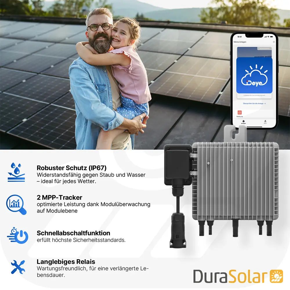 Deye SUN-M80G4-EU-Q0 - PV Mikro-Wechselrichter