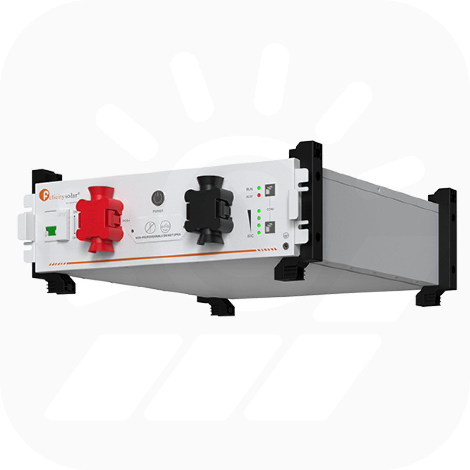 Felicity FLA48100UG1 Set – 5,12kWh – Niedervolt Speicher inkl. Stapelhalterung