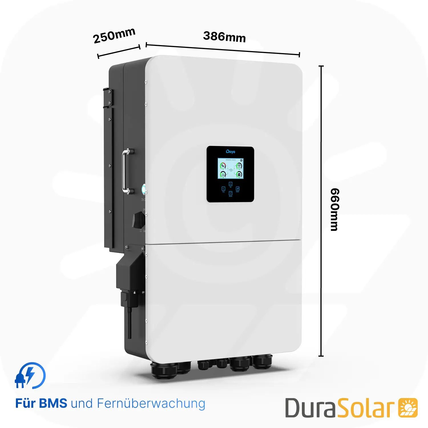 Deye Hybrid Wechselrichter | 12kW | LowVoltage | SUN-12K-SG05LP3-EU-SM2 | dreiphasig 