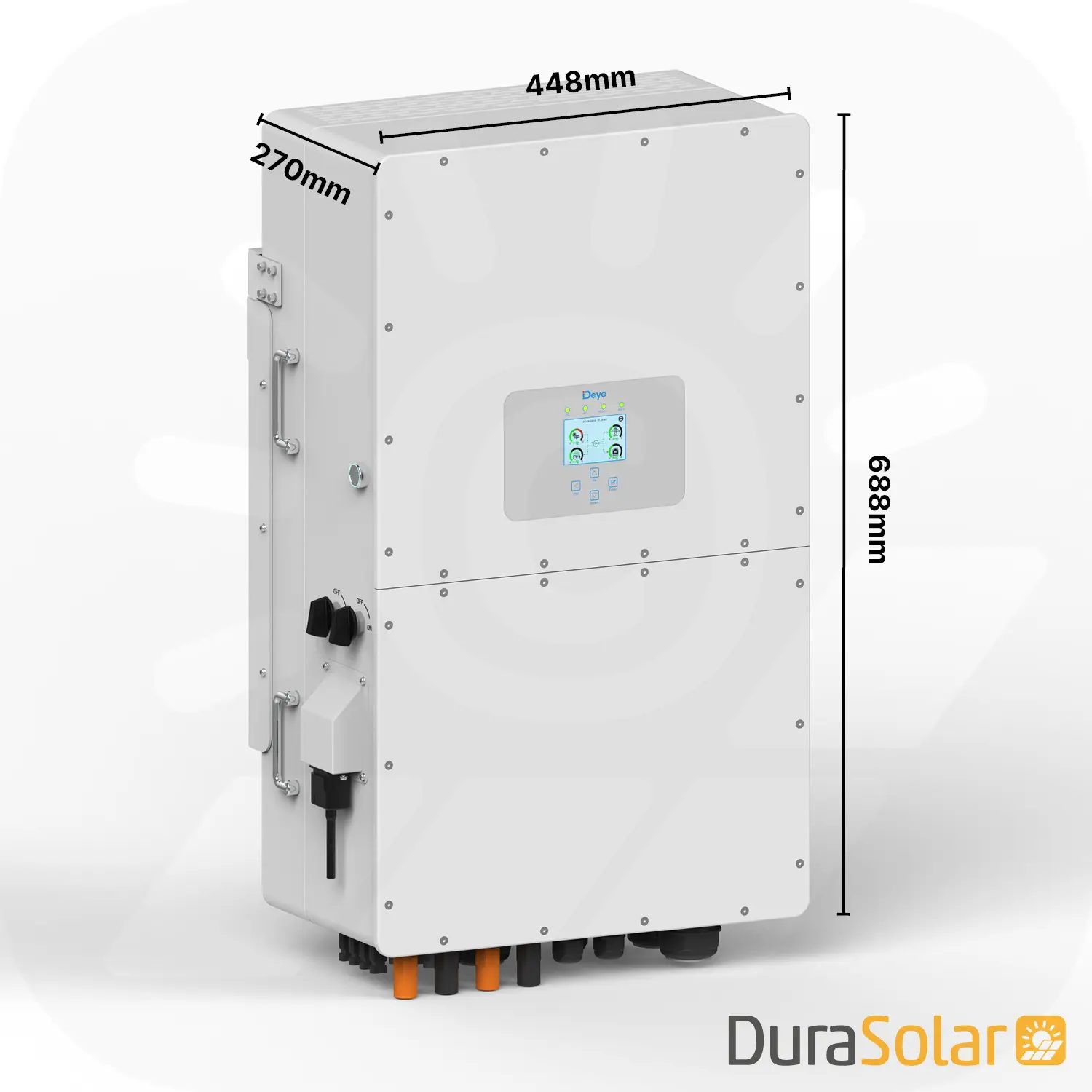 Deye SUN-30K-SG02HP3-EU-AM3 - Hybrid-Wechselrichter – Hochspannungsserie