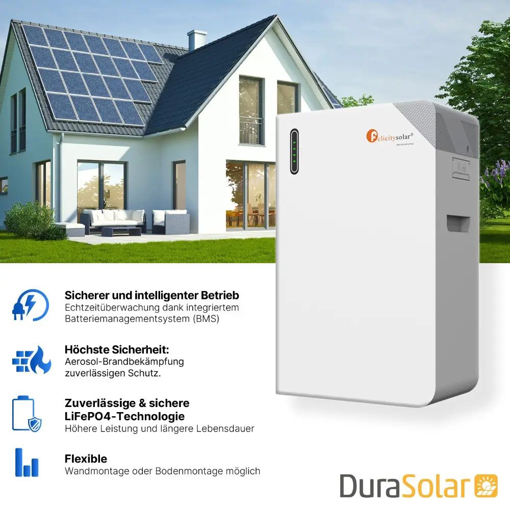 Felicity 11,7kWh PV-Speicher - FLB 48230WG1-H - Niedervolt-Batteriespeicher für Solaranlagen Felicity 11,7kWh PV-Speicher - FLB 48230WG1-H - Niedervolt-Batteriespeicher für Solaranlagen