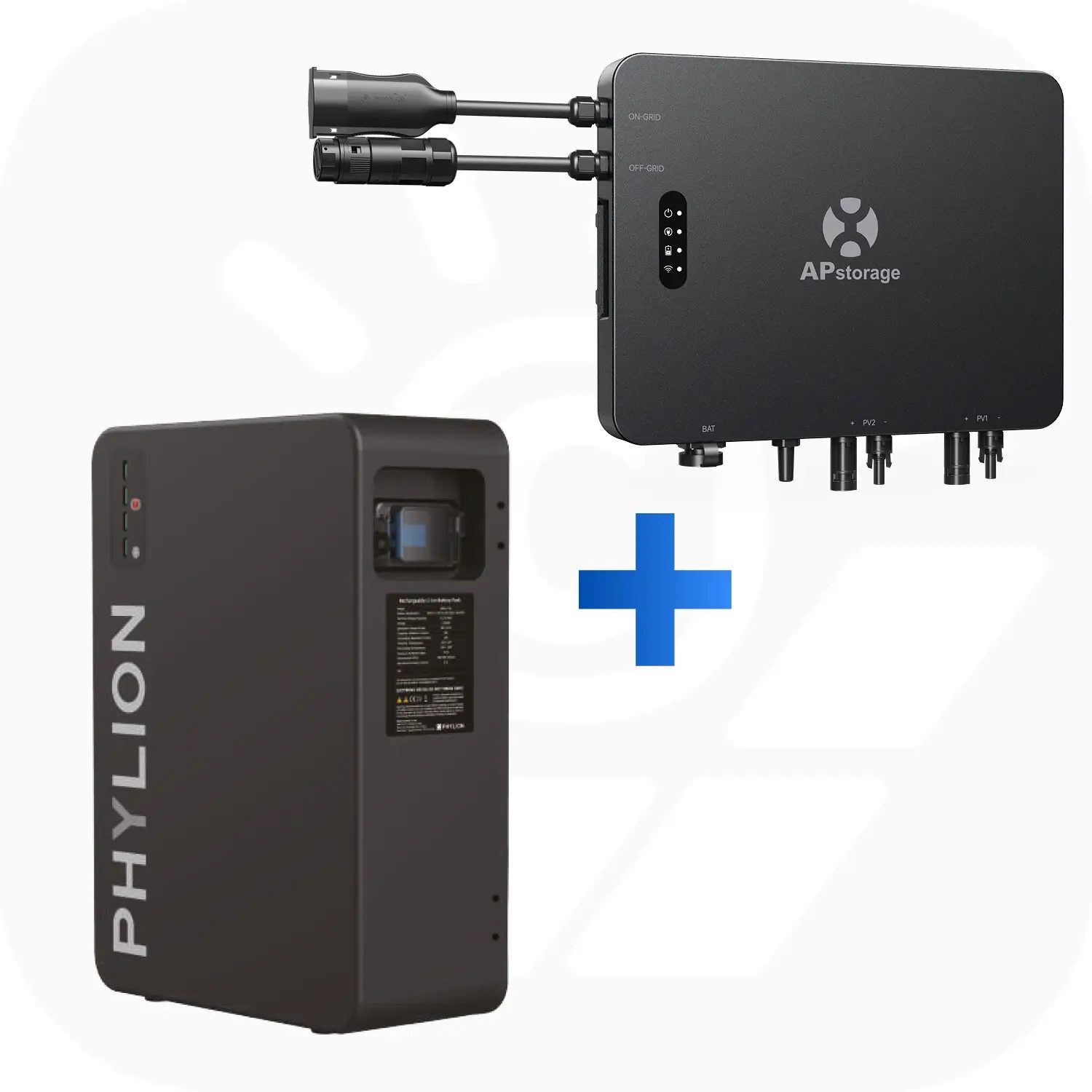 APsystems EZHI 2,76kWh - Speicher-Set | Phylion LiFePO4 Batteriespeicher & Backup-Funktion
