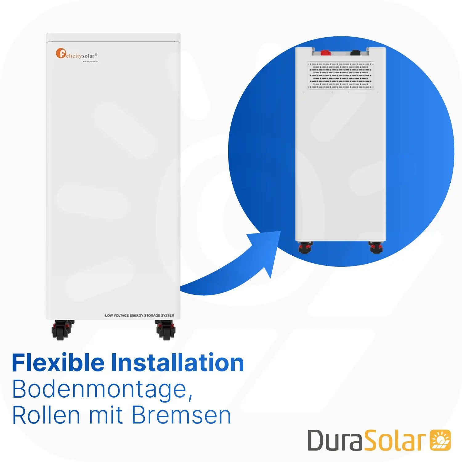 Felicity 15kWh Speicher | FLA48300-EU | LiFePO4 Lithium-Ionen-Akku | 51.2V | 300Ah Felicity 15kWh Speicher | FLA48300-EU | LiFePO4 Lithium-Ionen-Akku | 51.2V | 300Ah