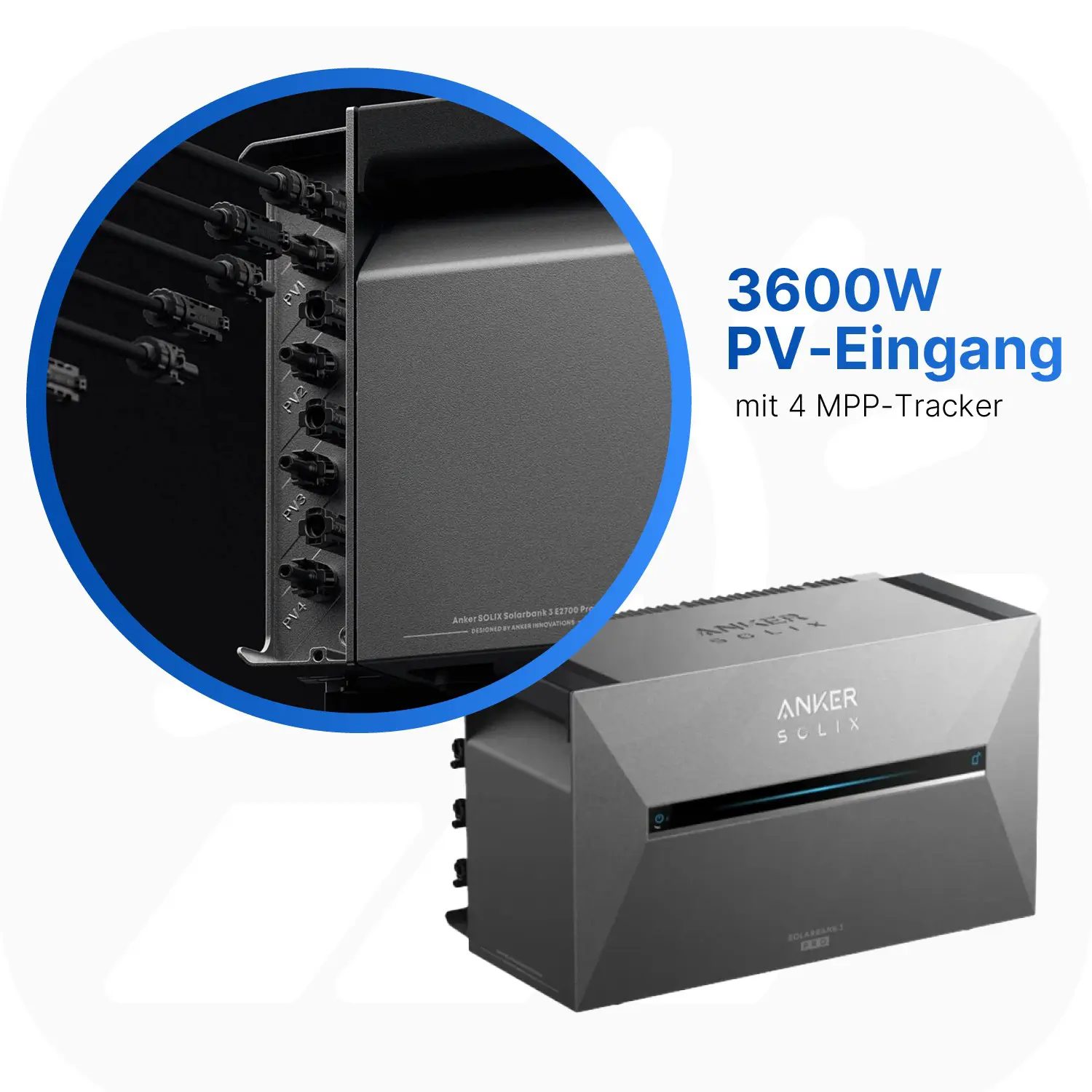 Anker SOLIX Solarbank 3 ink. SmartMeter & Erweiterungsspeicher - E2700 Pro - Balkonkraftwerkspeicher 