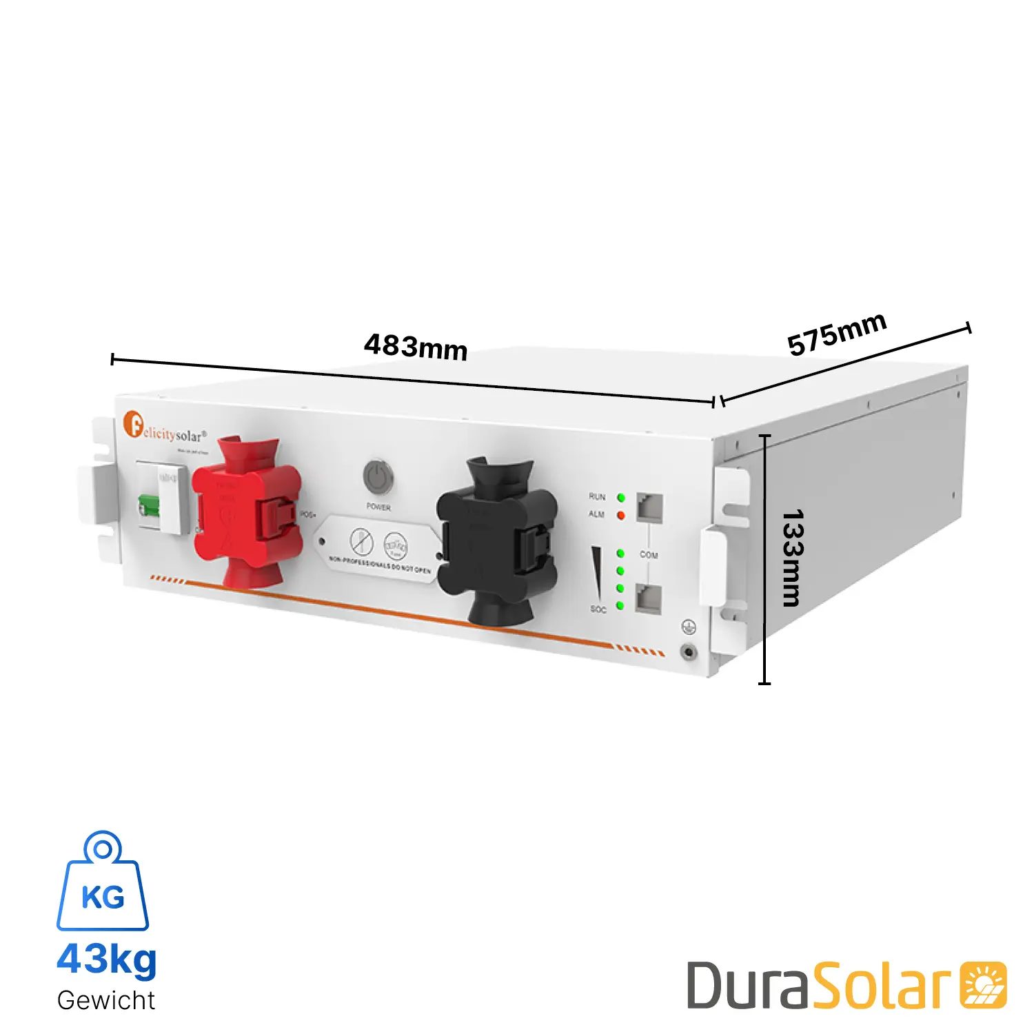 Felicity FLA48100UG1 - Niedervolt Speicher 5,12kWh 