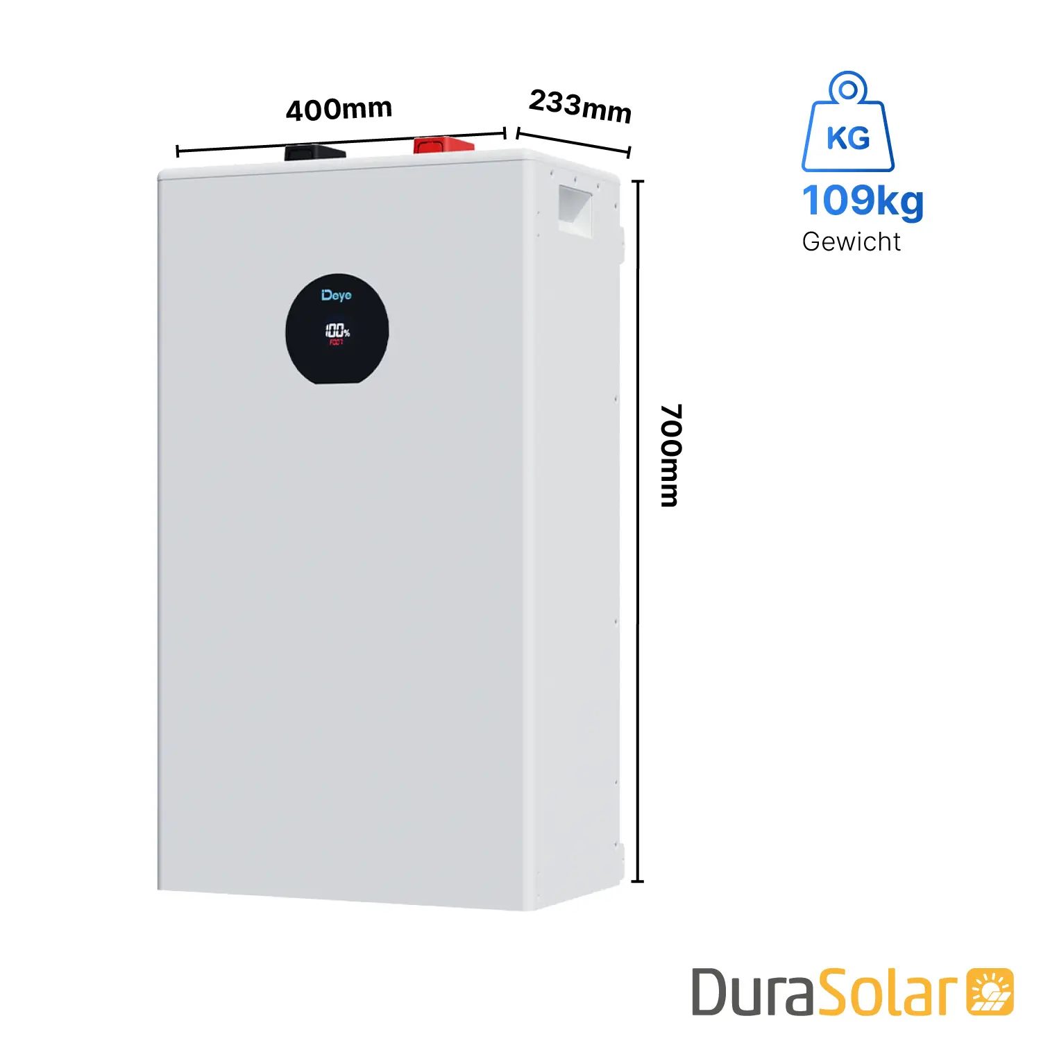 Deye 16kWh PV-Speicher – SE-F16 – Niedervolt-Batteriespeicher – LiFePO4 