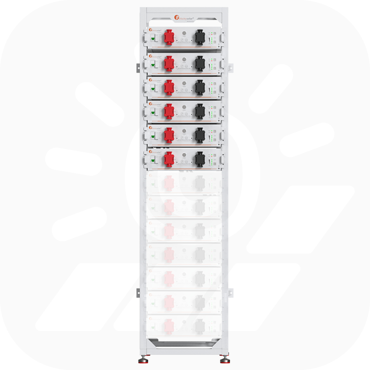 Felicity FLA48100UG1 Set – 30,72 kWh – Niedervolt Speicher inkl. Rack