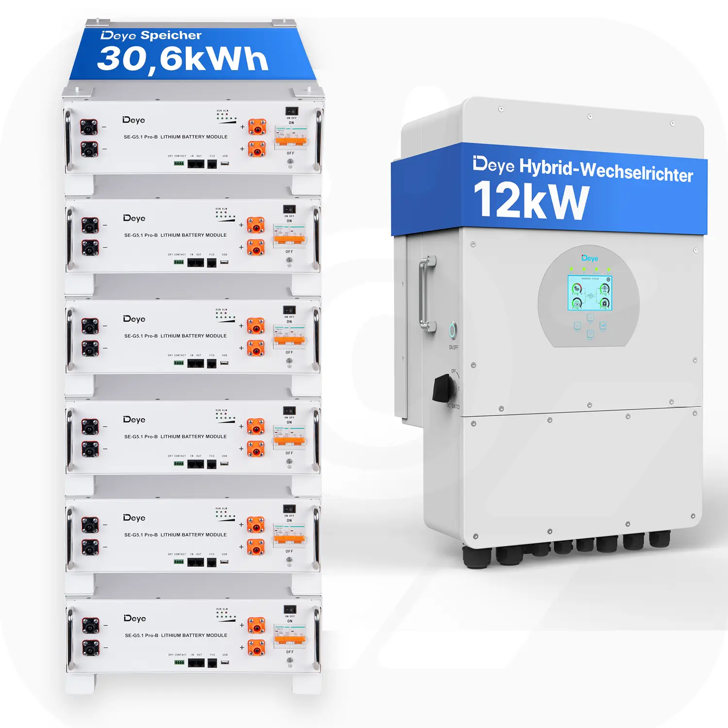 Hybridwechselrichter & ESS SE-G5.1 pro B - Energiespeicher - Set 