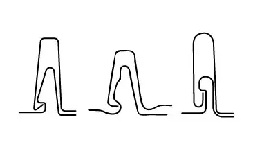 421906_N-Mini-Klemme-PV-Halterung-Blechdach-Falz-Profile-Strichzeichnung 421906_N-Mini-Klemme-PV-Halterung-Blechdach-Falz-Profile-Strichzeichnung