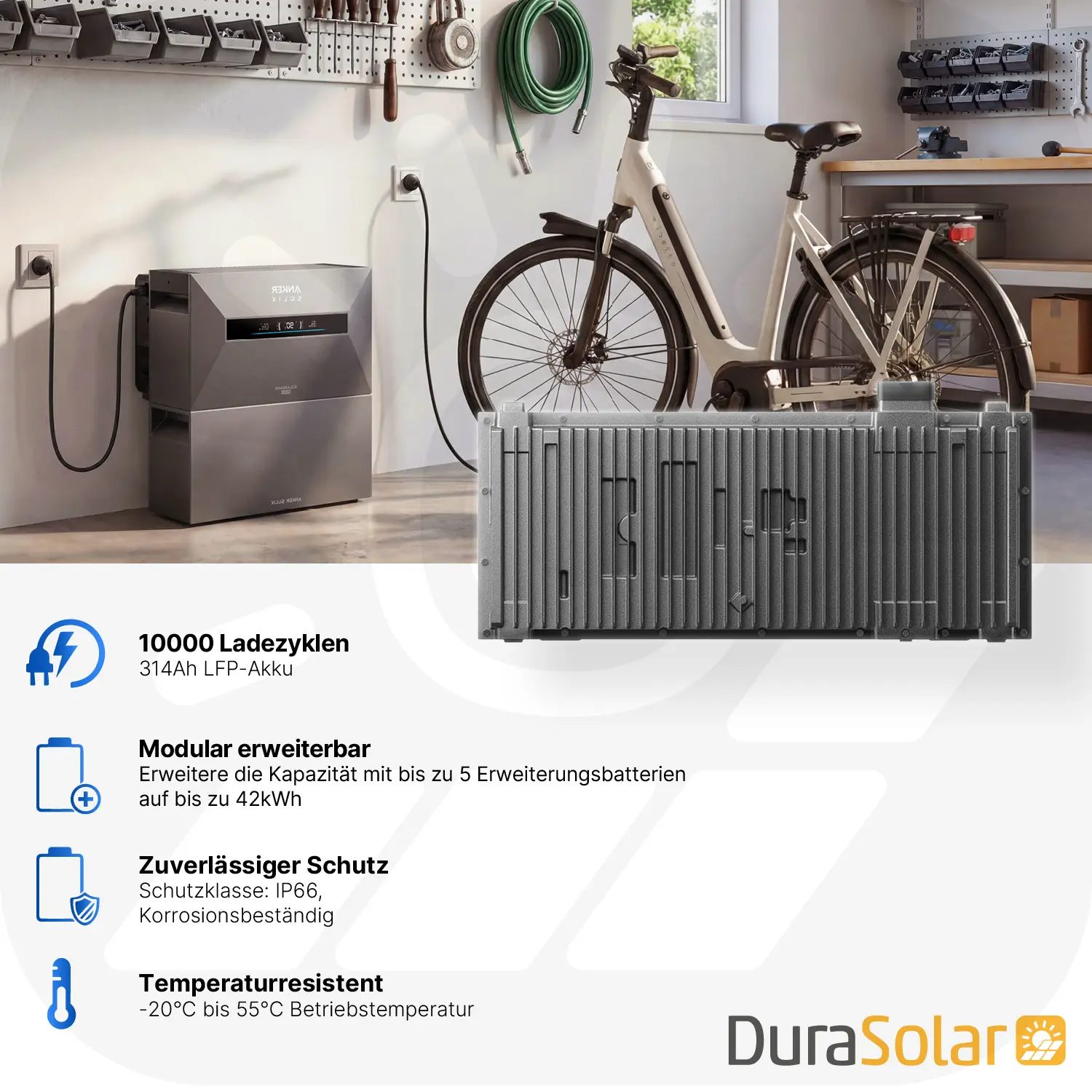 Anker SOLIX Solarbank Max AC - 7kWh - All-in-One - Plug&Play Heimspeicher für Solarnachrüstung Anker SOLIX Solarbank Max AC - 7kWh - All-in-One - Plug&Play Heimspeicher für Solarnachrüstung