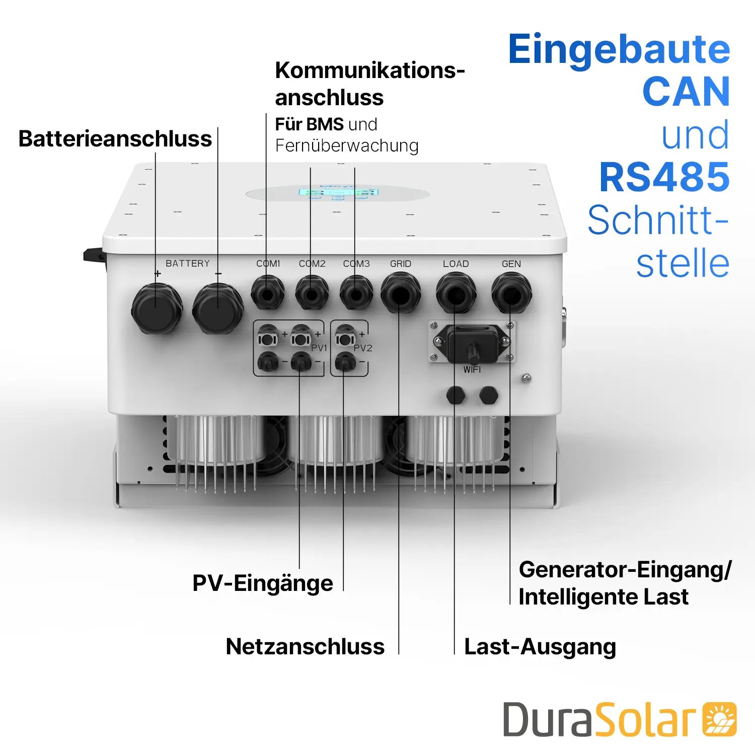 Deye SUN-6K-SG04LP3-EU- Hybridwechselrichter