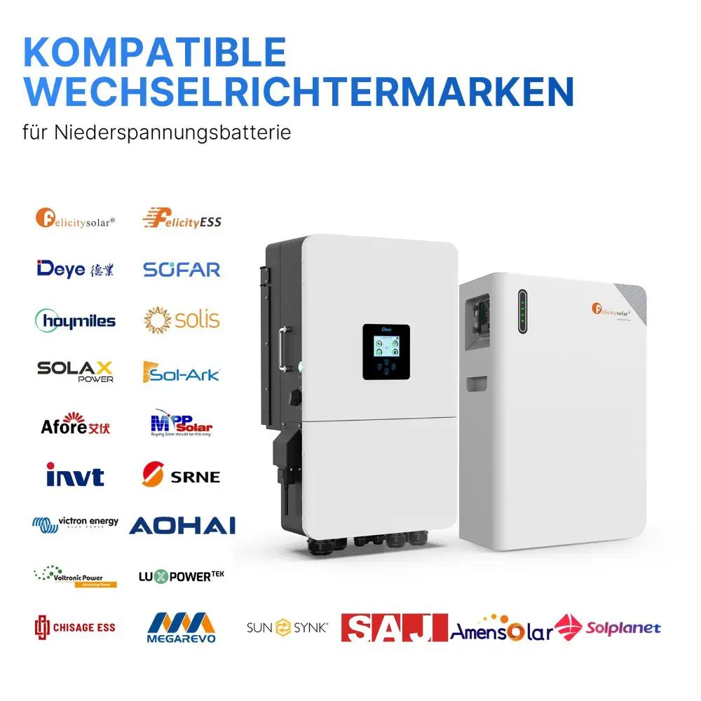 Felicity 11,7kWh PV-Speicher - FLB 48230WG1-H - Niedervolt-Batteriespeicher für Solaranlagen