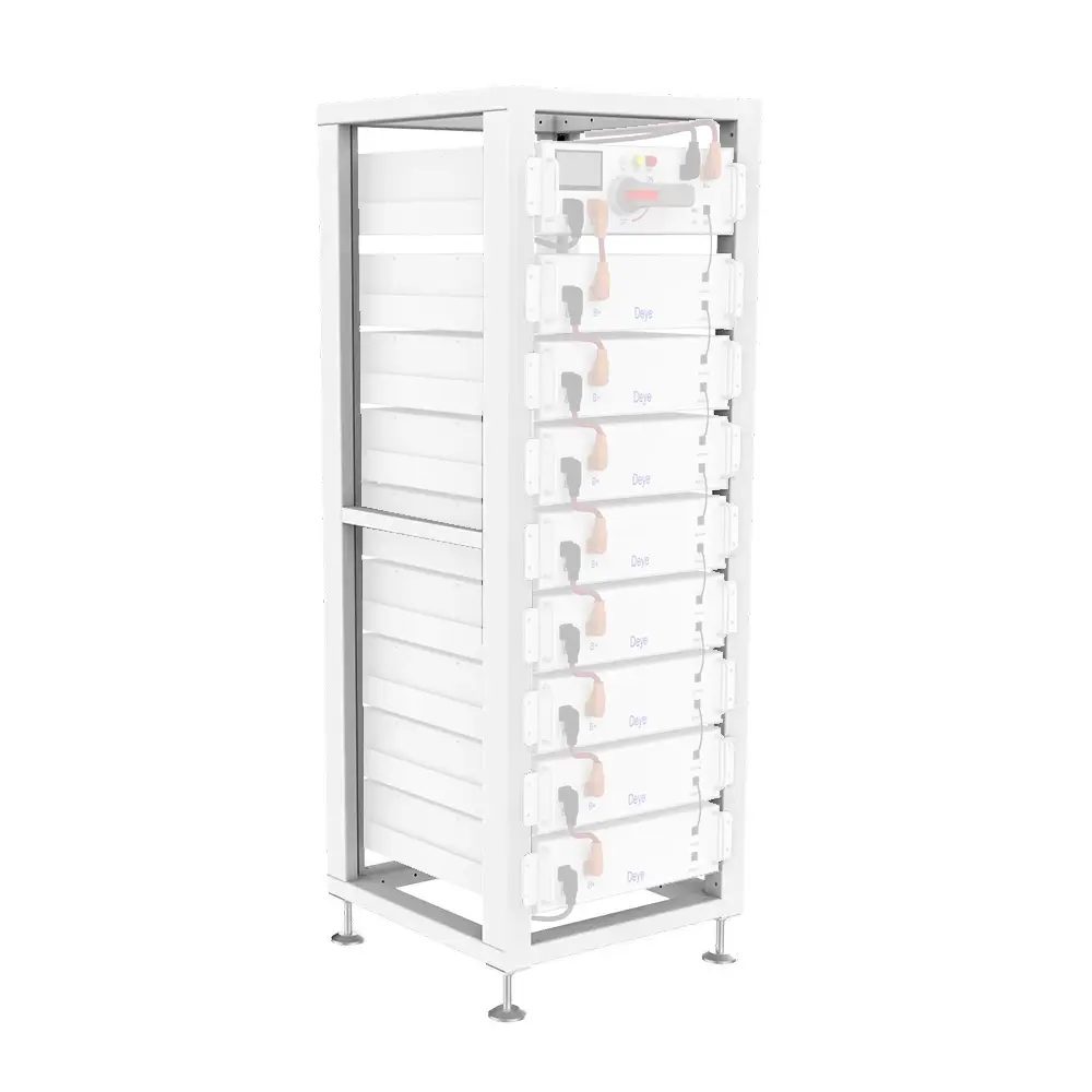 Deye 3U - Rack System für z.B. Hochvolt BOS-GM 5.1 / BOS-G Pro Batterien 53x60,2x162,9 cm