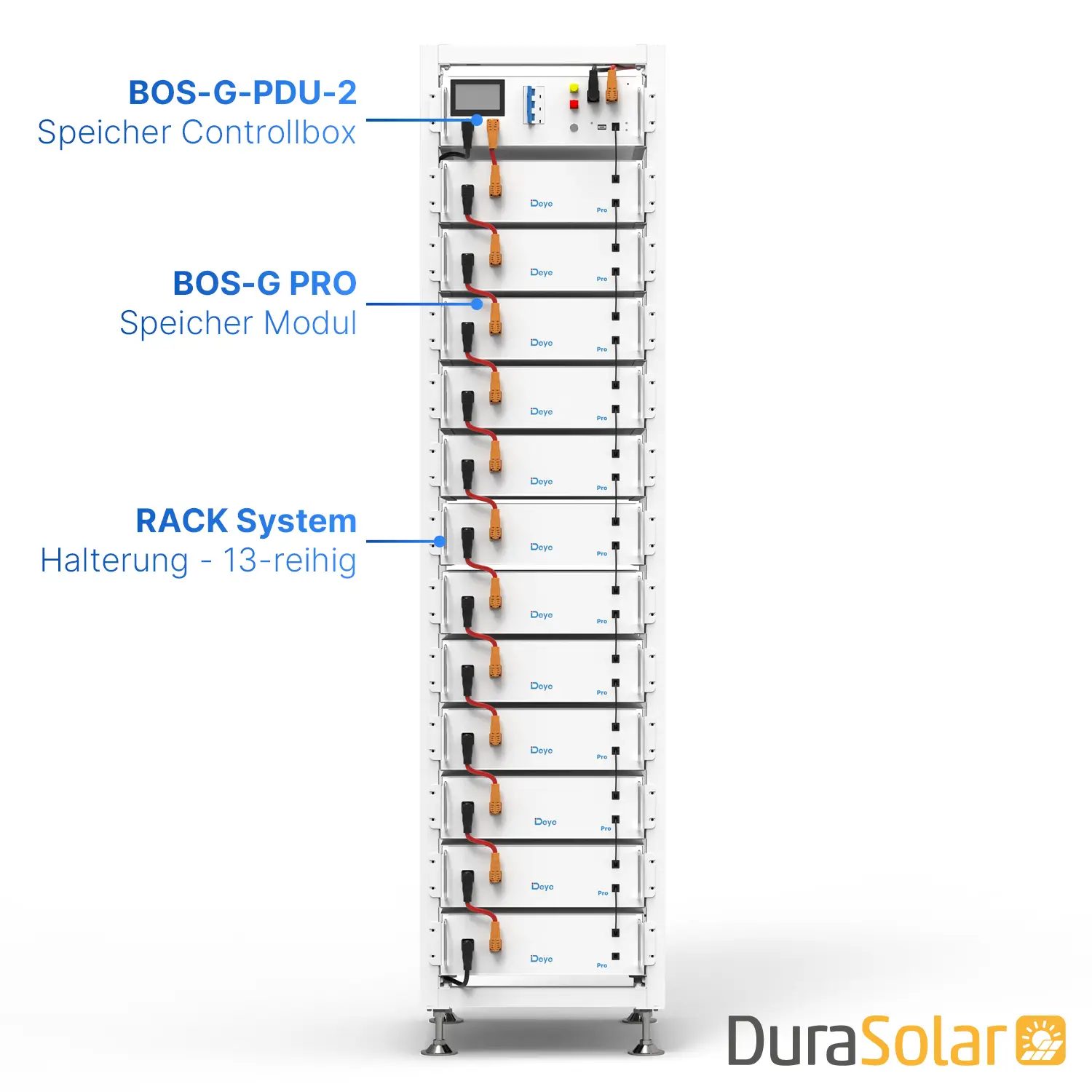 Deye BOS-G Pro 61,44kWh - Speicher System SET Deye BOS-G Pro 61,44kWh - Speicher System SET