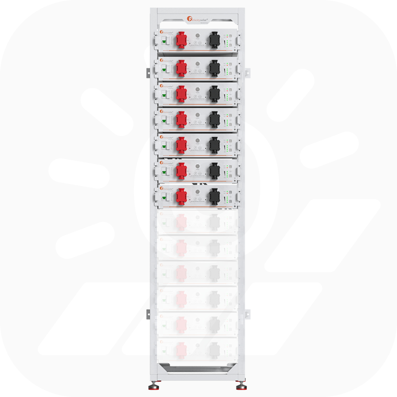 Felicity FLA48100UG1 Set – 35,84 kWh – Niedervolt Speicher inkl. Rack
