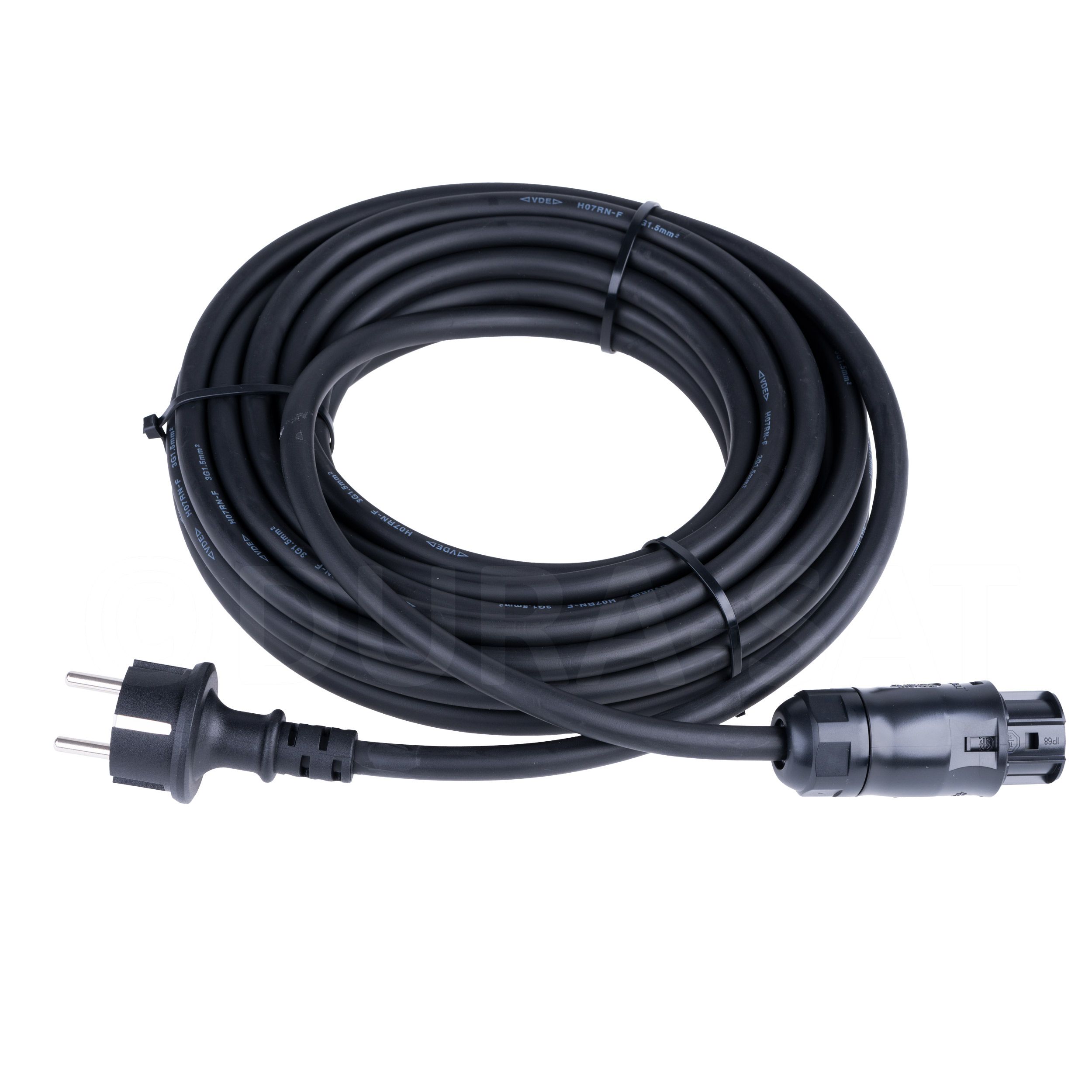 Anschlusskabel - Betteri auf Schutzkontakt 15m - Elektro-Kabel Anschlusskabel - Betteri auf Schutzkontakt 15m - Elektro-Kabel