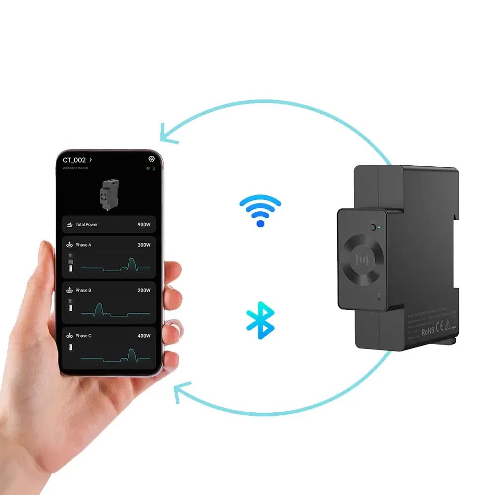 MARSTEK CT002 Smart Meter - Smarter 3-Phasen Zähler MARSTEK CT002 Smart Meter - Smarter 3-Phasen Zähler